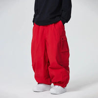 Adult Snow Pants Baggy Snowboarding Trousers 