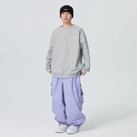 Adult Snow Pants Baggy Snowboarding Trousers 