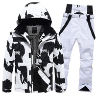 Camouflage Matching Couple Ski Suits 