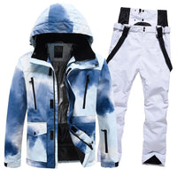 Camouflage Matching Couple Ski Suits 