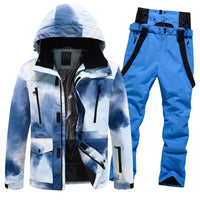 Camouflage Matching Couple Ski Suits 