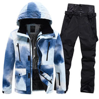 Camouflage Matching Couple Ski Suits 