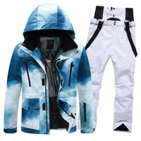 Camouflage Matching Couple Ski Suits 