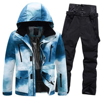 Camouflage Matching Couple Ski Suits 