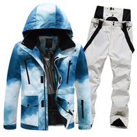 Camouflage Matching Couple Ski Suits 