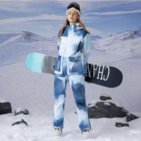 Camouflage Matching Couple Ski Suits 