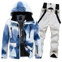 Camouflage Matching Couple Ski Suits 