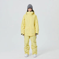 Couple Warm Skiing Suit with Cotton Adult Ski Tracksuit 
