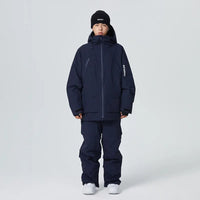 Couple Warm Skiing Suit with Cotton Adult Ski Tracksuit 