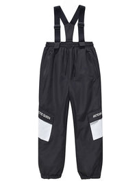 Kid's Unisex Mountain Lover Waterproof Snow Pants Ski Bibs 
