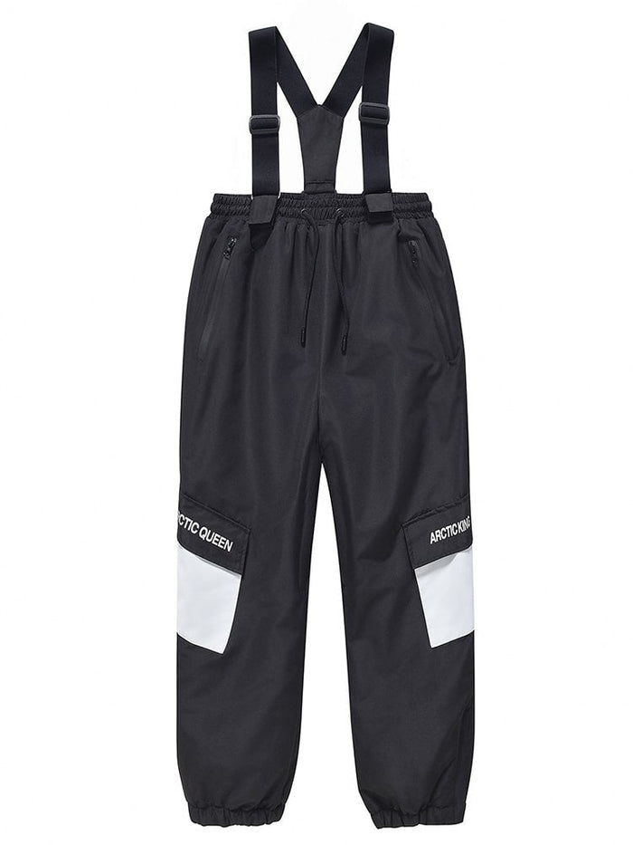 Kid's Unisex Mountain Lover Waterproof Snow Pants Ski Bibs 
