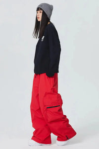 F6 - Cargo Baggy Snow Pants - Unisex 
