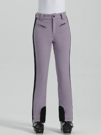 High Waist Slim Snow Pants