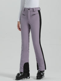 High Waist Slim Snow Pants