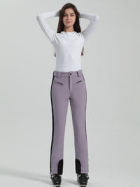 High Waist Slim Snow Pants