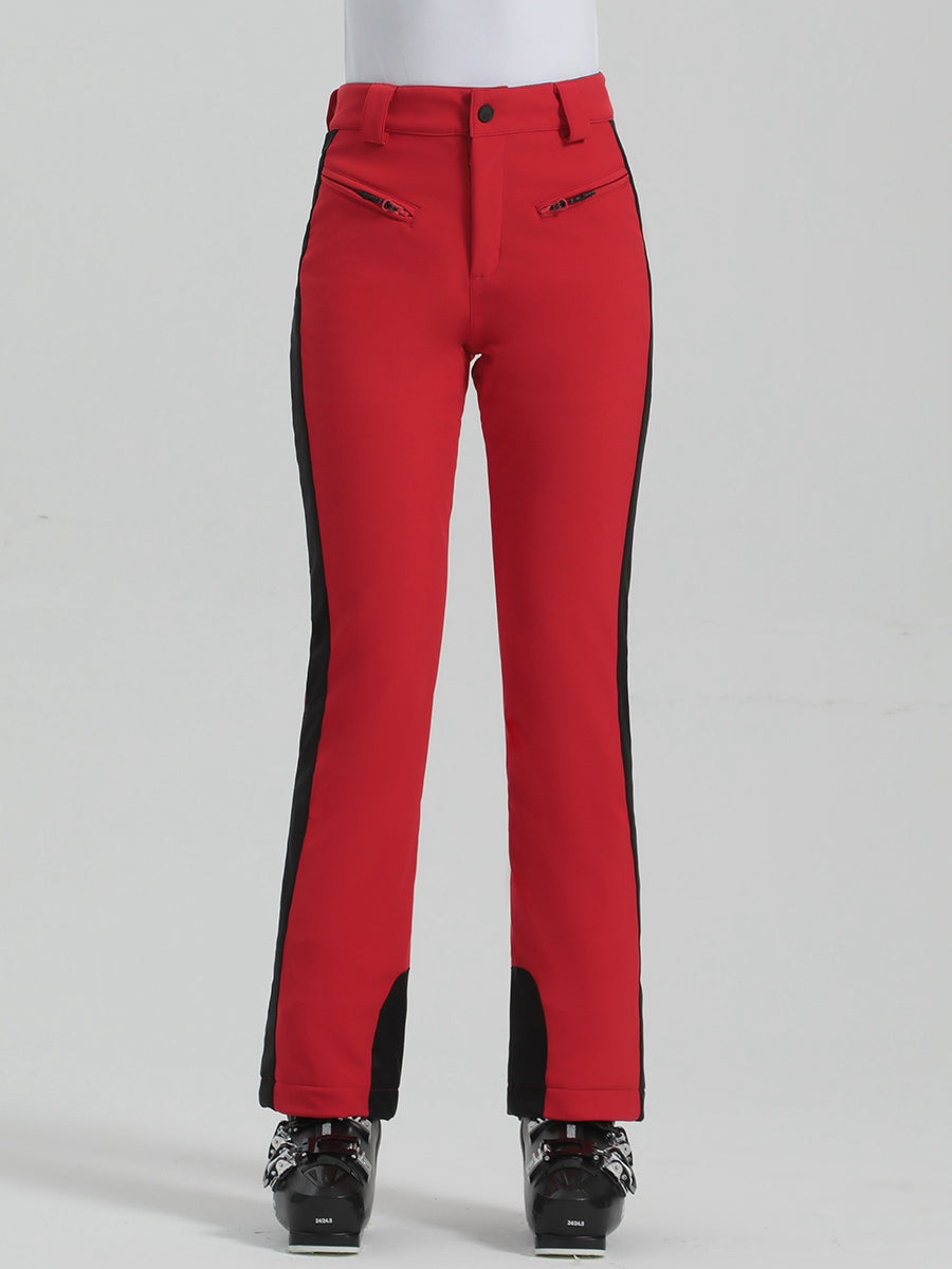 High Waist Slim Snow Pants