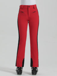 High Waist Slim Snow Pants