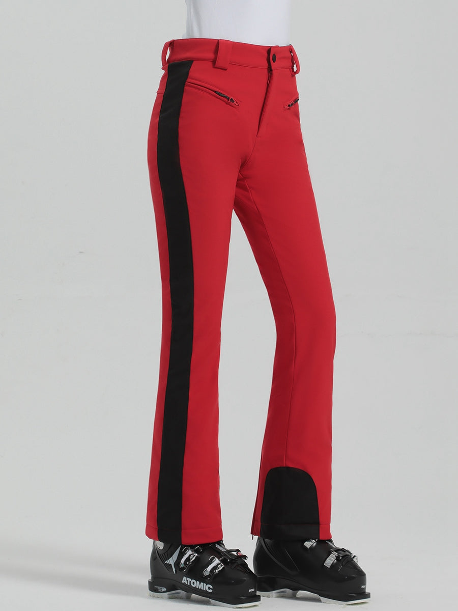 High Waist Slim Snow Pants