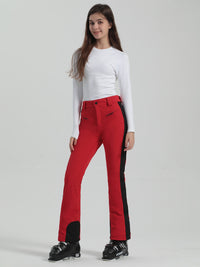 High Waist Slim Snow Pants