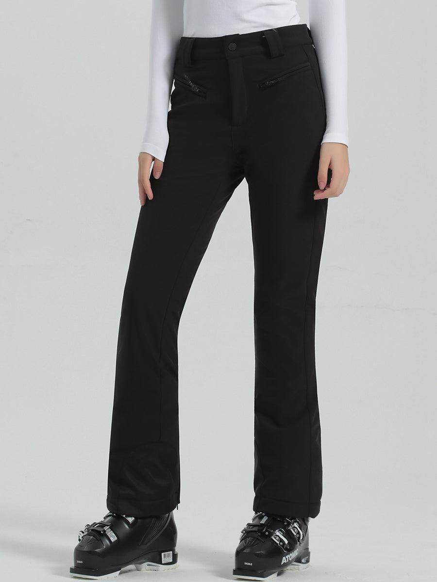 High Waist Slim Snow Pants