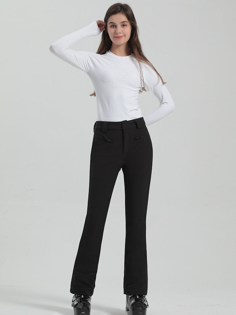 Skinny fit ski pants womens hotsell