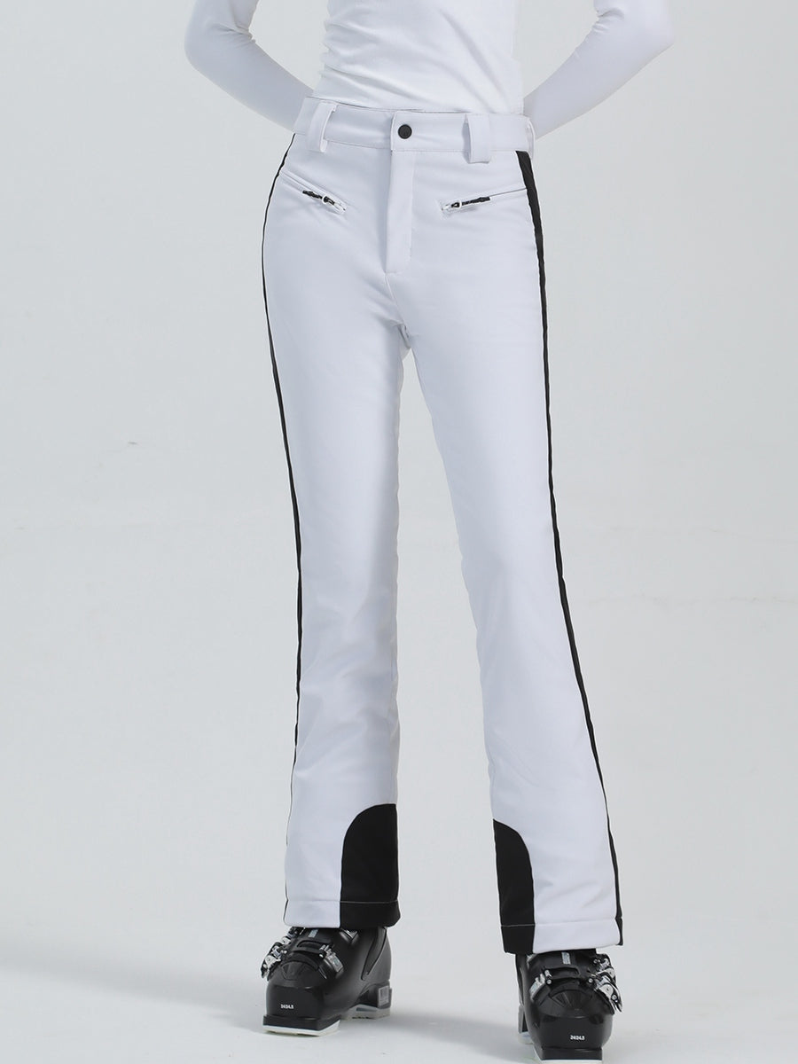 High Waist Slim Snow Pants