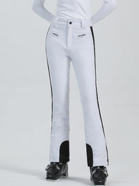 High Waist Slim Snow Pants