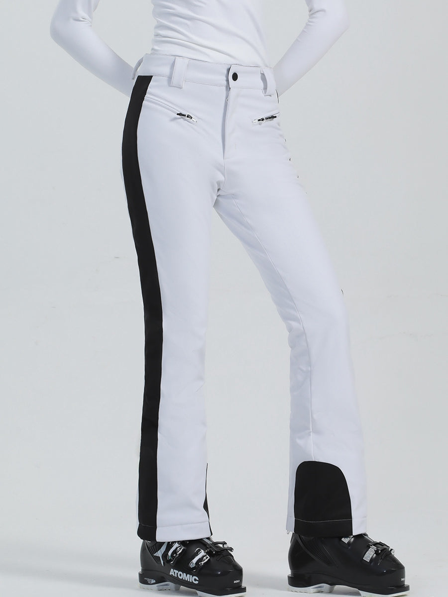 High Waist Slim Snow Pants