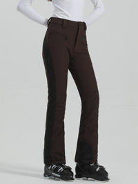 High Waist Slim Snow Pants