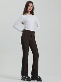 High Waist Slim Snow Pants