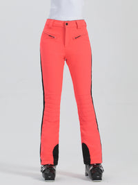High Waist Slim Snow Pants
