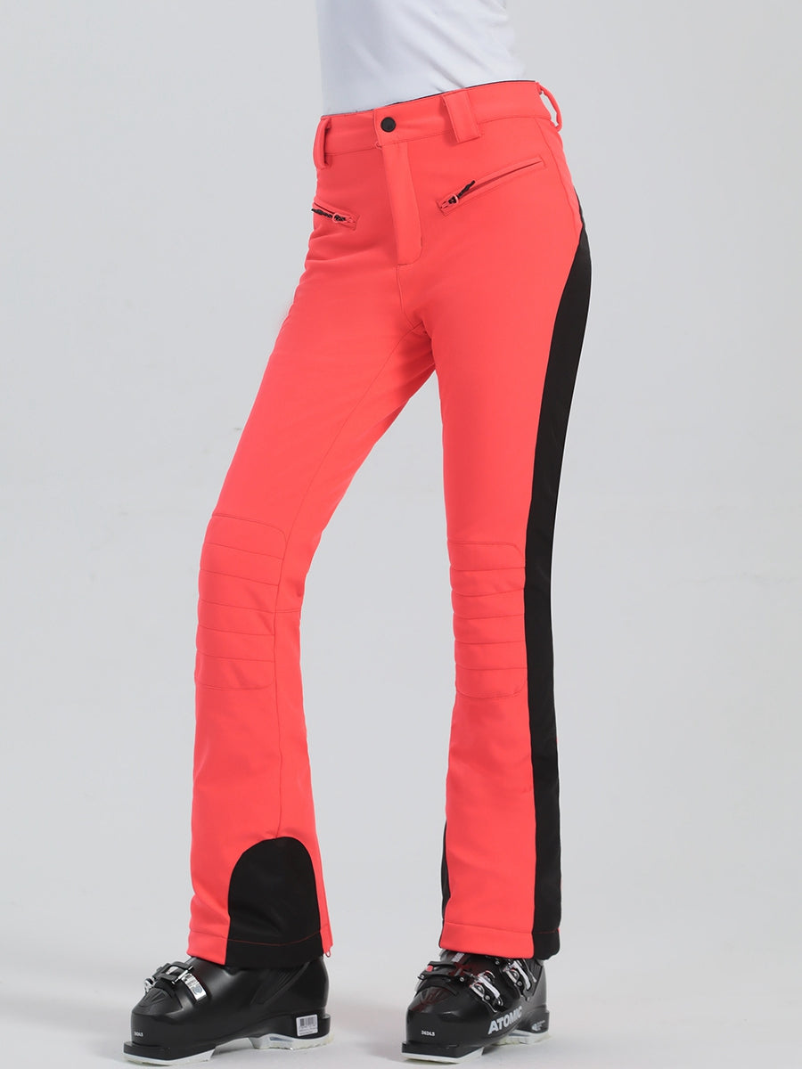 High Waist Slim Snow Pants
