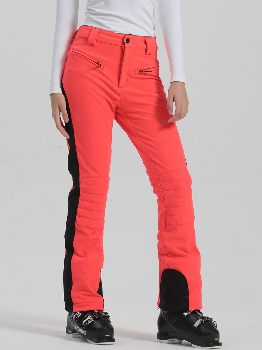 High Waist Slim Snow Pants