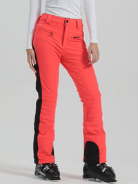 High Waist Slim Snow Pants