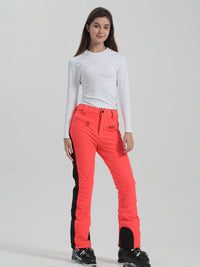 High Waist Slim Snow Pants