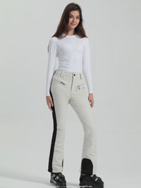 High Waist Slim Snow Pants - RIUIYELE