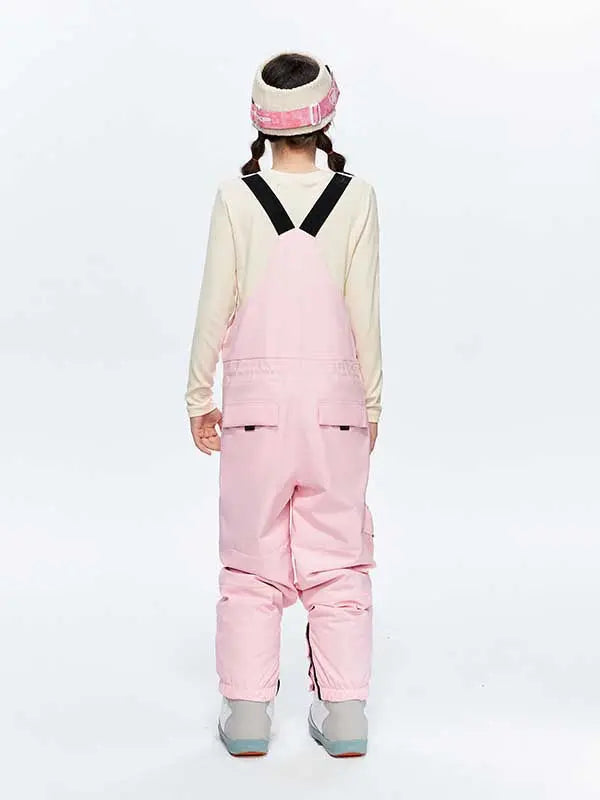 Girls High Experience Colorful Childhood Ski Pants Snow Bibs 