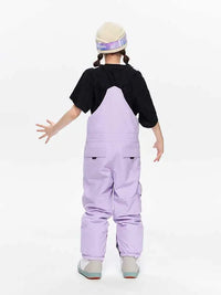 Girls High Experience Colorful Childhood Ski Pants Snow Bibs 