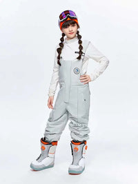 Girls High Experience Colorful Childhood Ski Pants Snow Bibs 