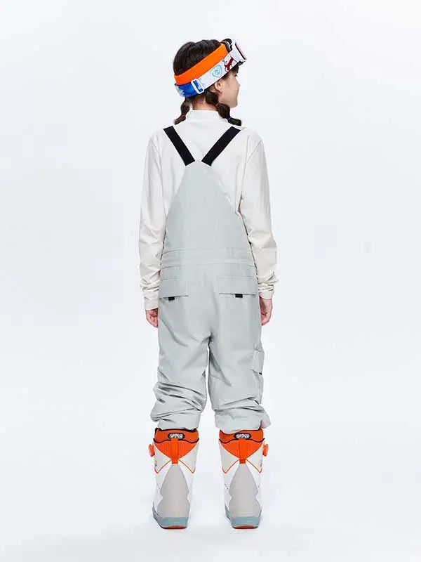 Girls High Experience Colorful Childhood Ski Pants Snow Bibs 