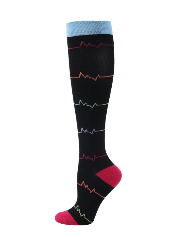 Long Sports Compression Socks Knee High
