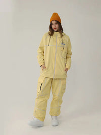 Men's Air Pose Mountain Breaker Stripe Cargo Snow Suits 