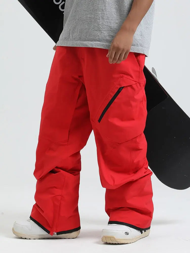 Men's Gsou Snow All-Terrain Peak Performance Freestyle Cargo Snow Pants 