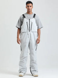 Men's Gsou Snow FrostGuard Insulated High Performance Snow Bibs Pants 