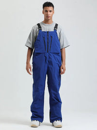 Men's Gsou Snow FrostGuard Insulated High Performance Snow Bibs Pants 