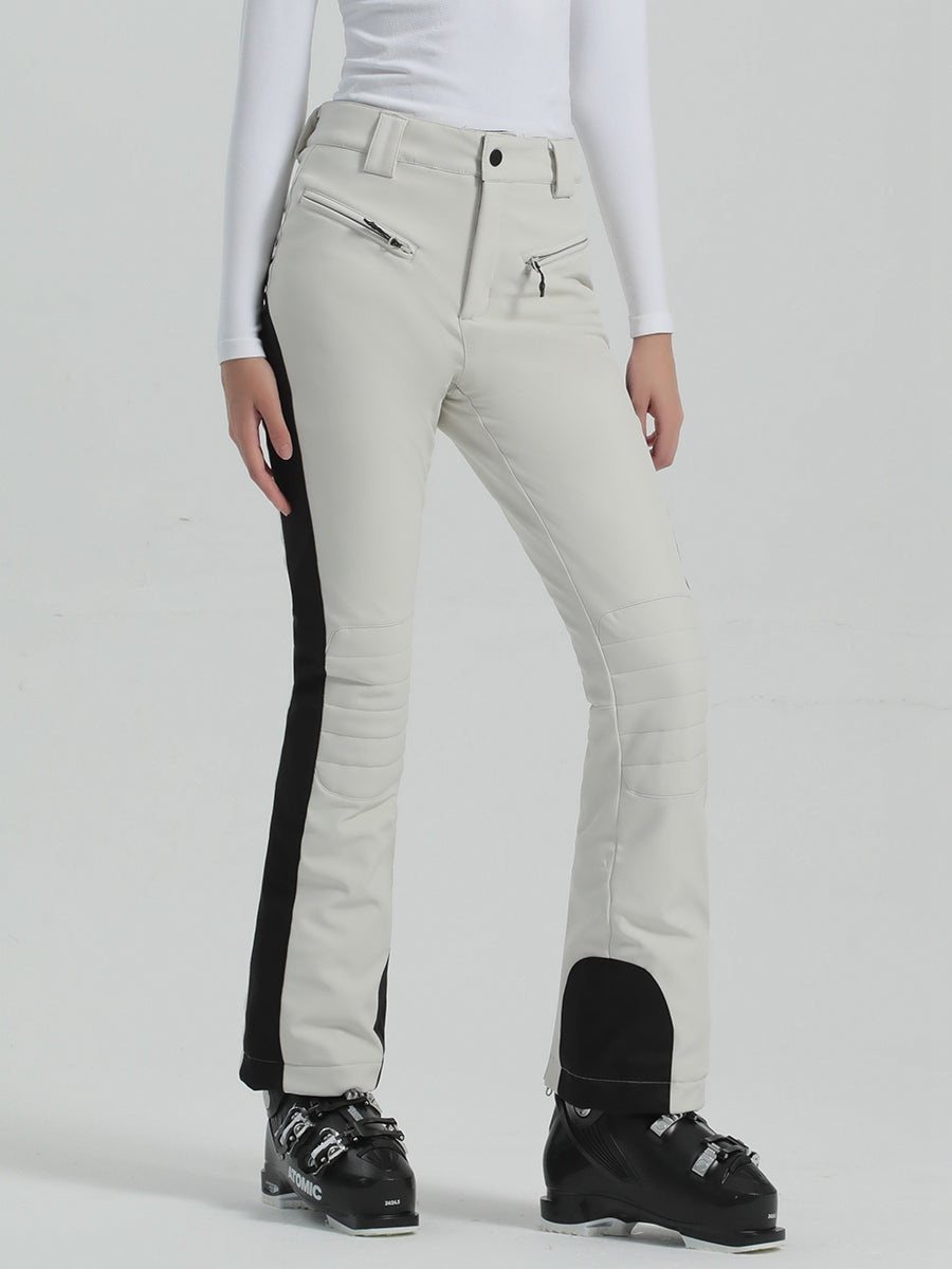 High Waist Slim Snow Pants - RIUIYELE
