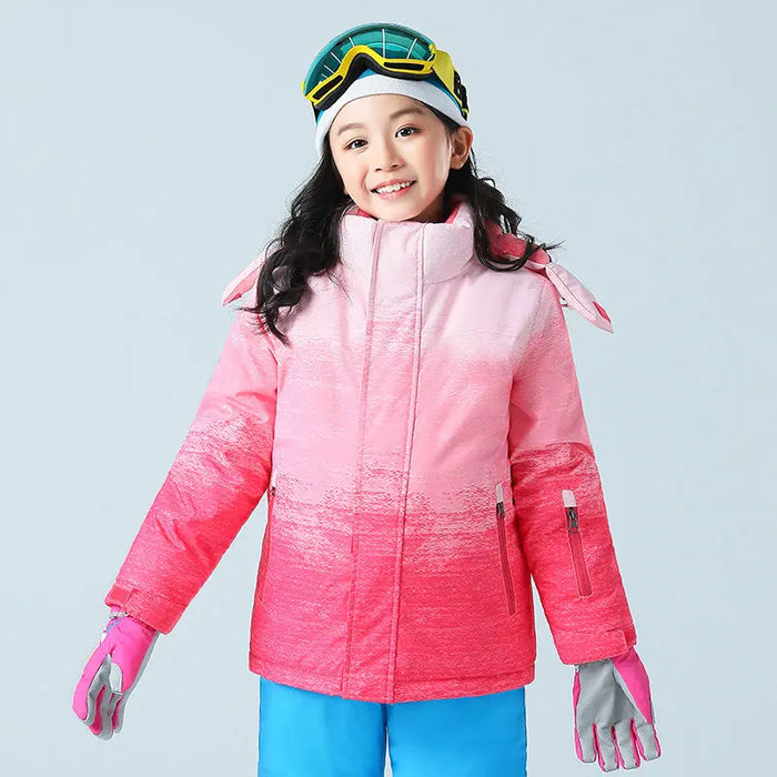 Riuiyele Girl Ski Shell Jackets Softshell Waterproof 