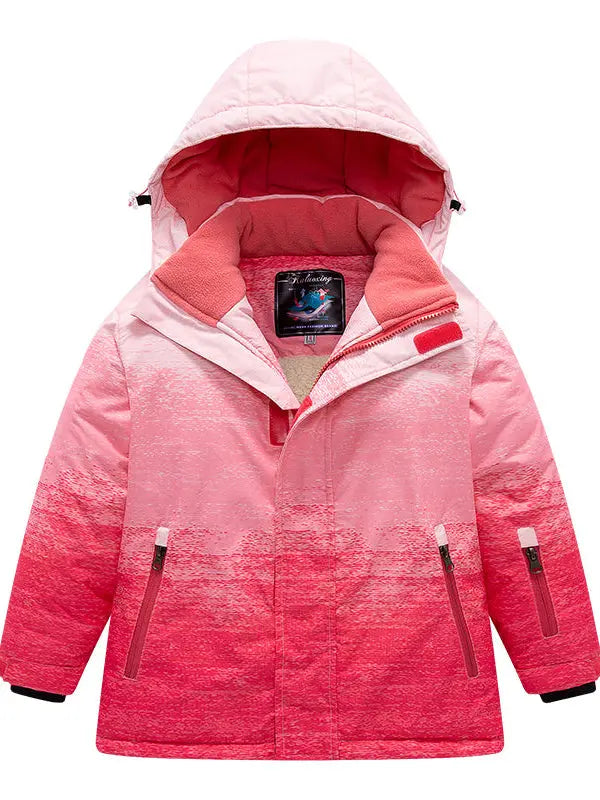 Girl Boys Insulated Ski Jackets Outdoor Snowboarding Coat