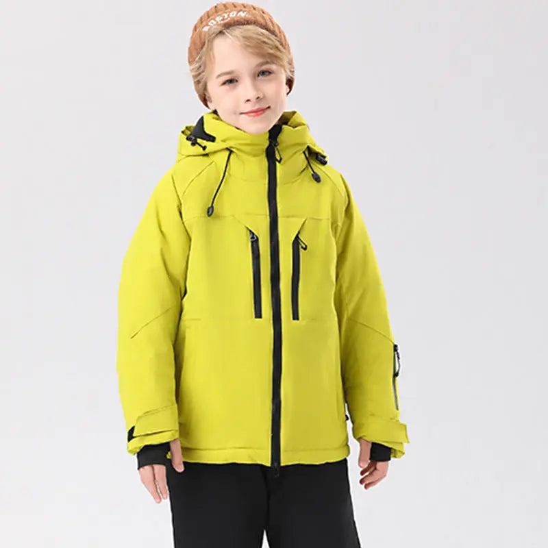 Riuiyele Girl Ski Shell Jackets Windproof 
