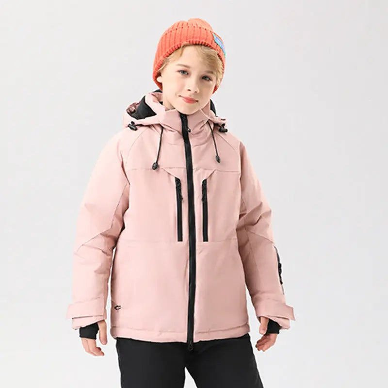 Riuiyele Girl Ski Shell Jackets Windproof 